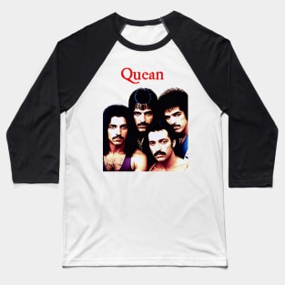 Cursed Classic Rock Band PARODY Funny Off Brand Knock Off Meme Baseball T-Shirt